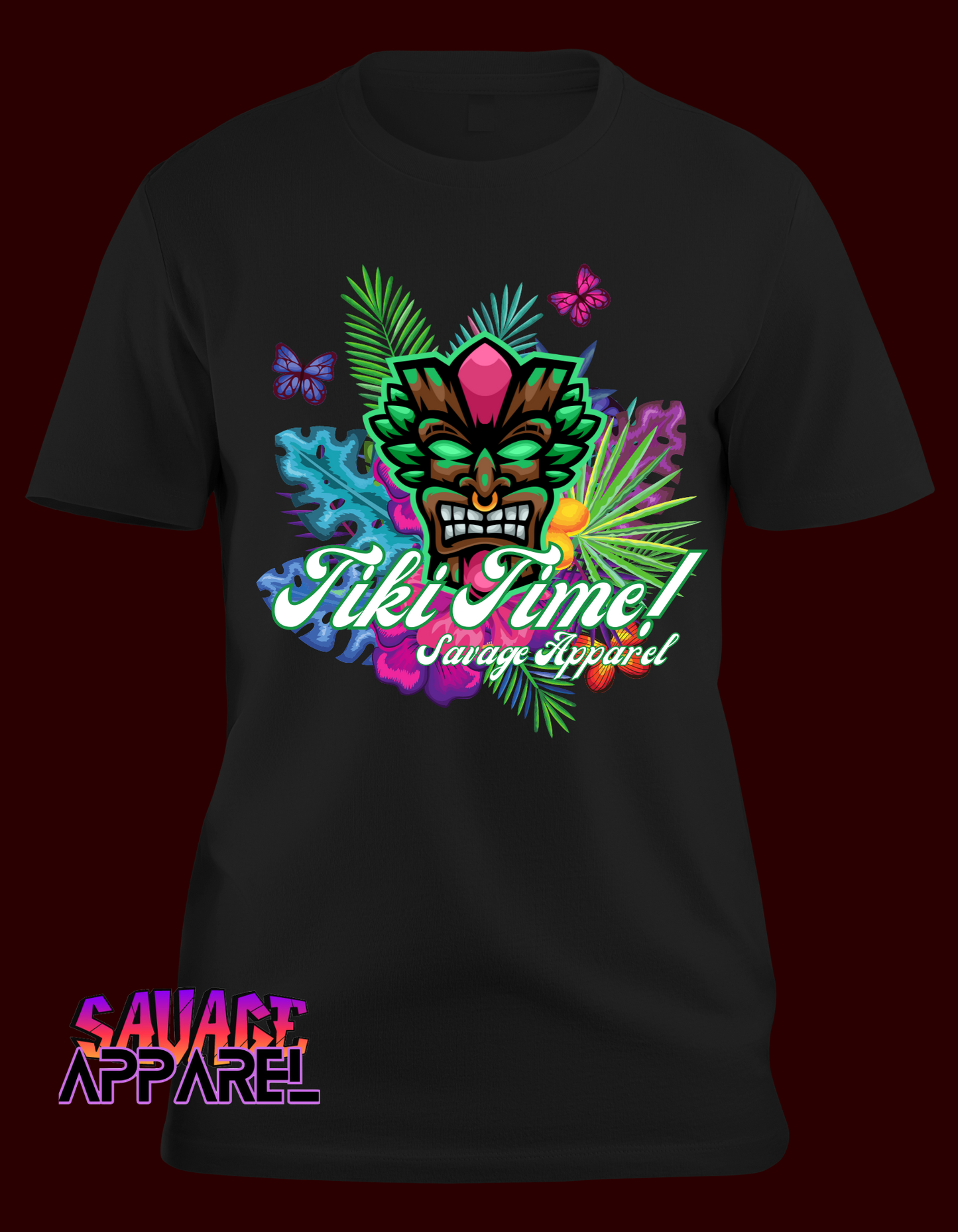 "Tiki Time" Savage Apparel Shirt