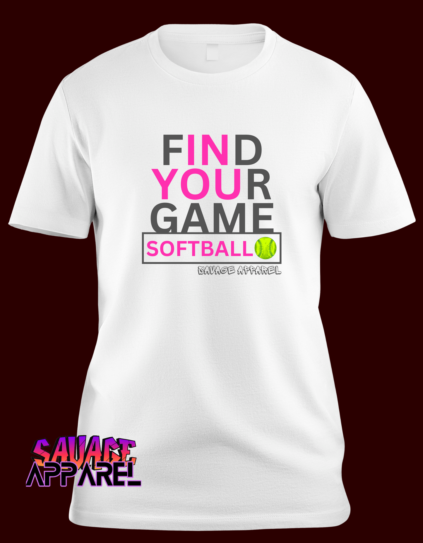 Find your game IN YOU softball/baseball